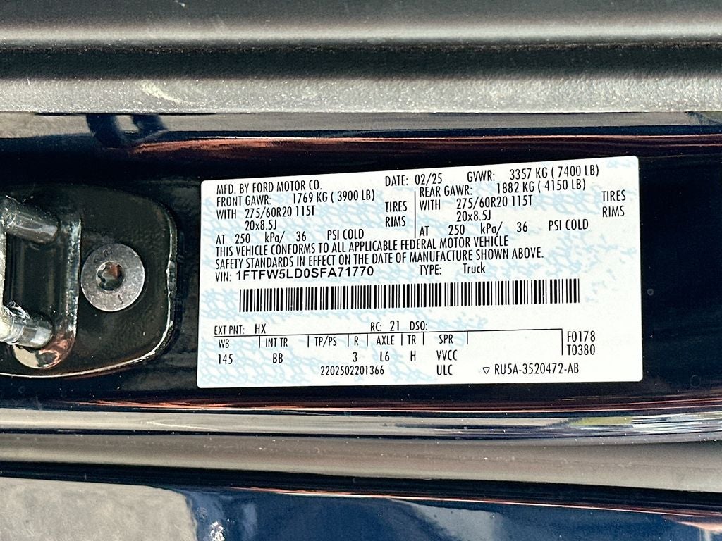 2025 Ford F-150 Lariat