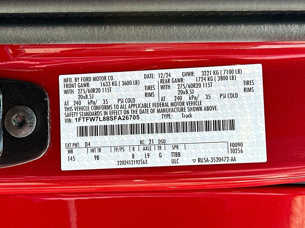2025 Ford F-150 Platinum