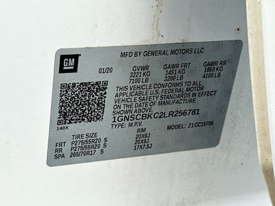 2020 Chevrolet Tahoe LT