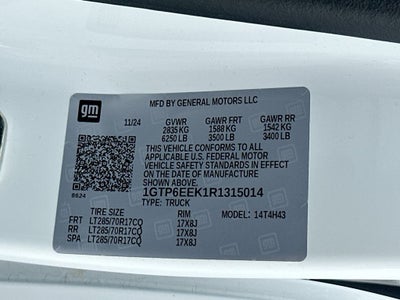 2024 GMC Canyon AT4X