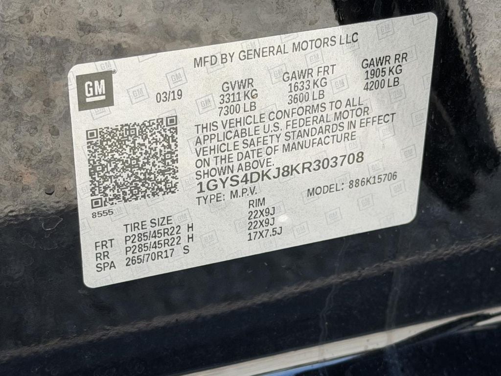 2019 Cadillac Escalade Platinum Edition