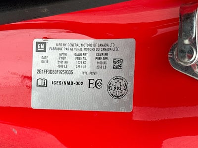 2015 Chevrolet Camaro 2LT 2LT