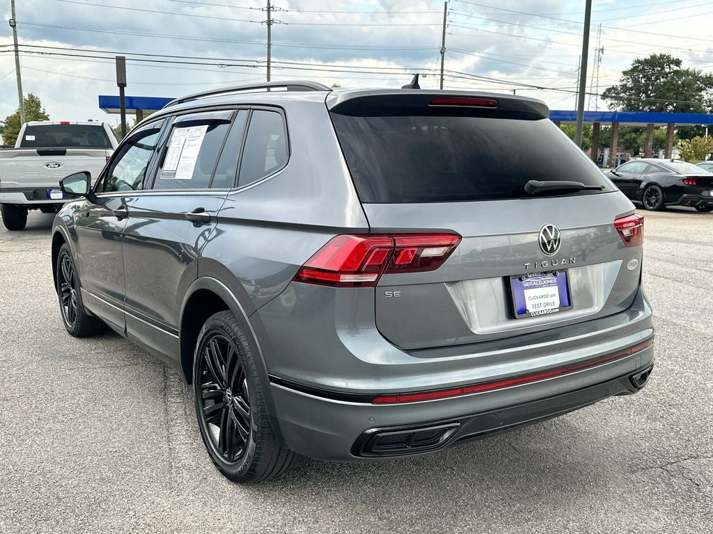 2022 Volkswagen Tiguan 2.0T SE R-Line Black