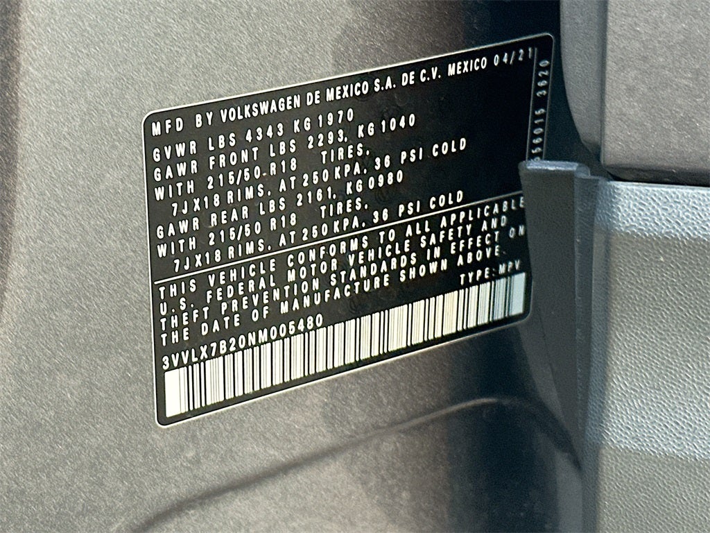 2022 Volkswagen Taos 1.5T SE