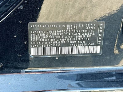 2025 Volkswagen Jetta GLI 2.0T Autobahn