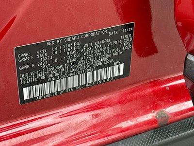 2025 Subaru Crosstrek Limited