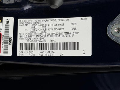 2023 Toyota Tundra Limited