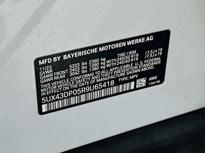 2024 BMW X3 sDrive30i