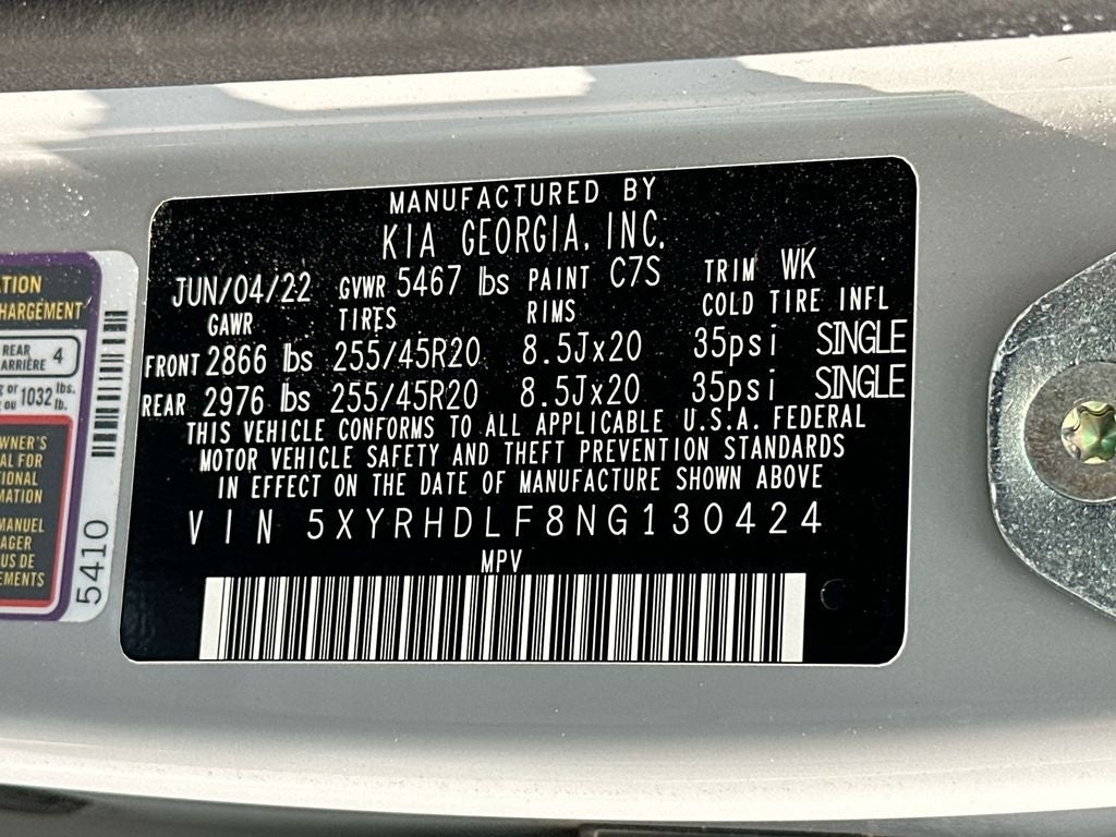 2022 Kia Sorento X-Line EX