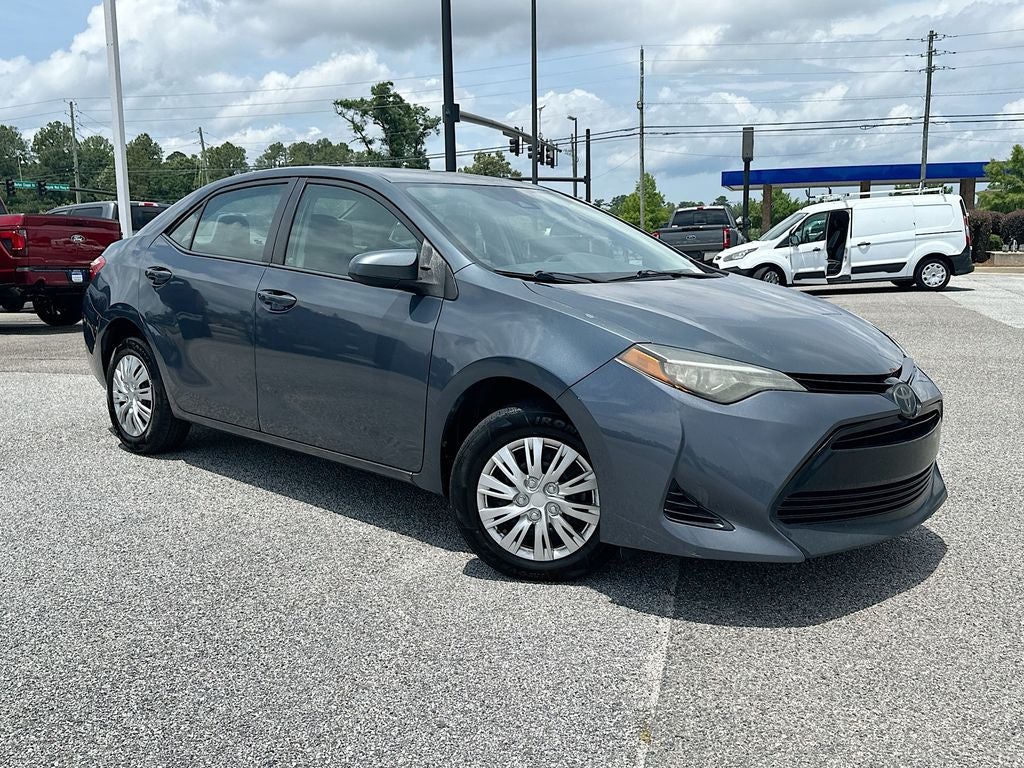 Used 2017 Toyota Corolla L with VIN 5YFBURHE3HP680995 for sale in Augusta, GA