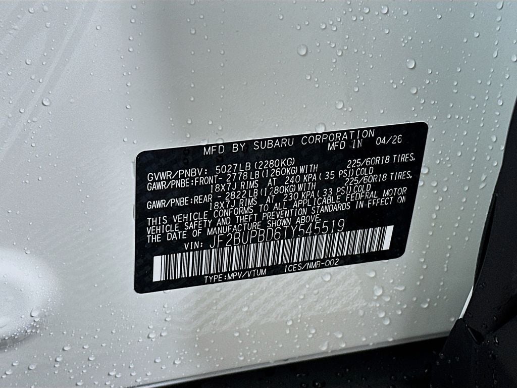 2026 Subaru Outback Premium