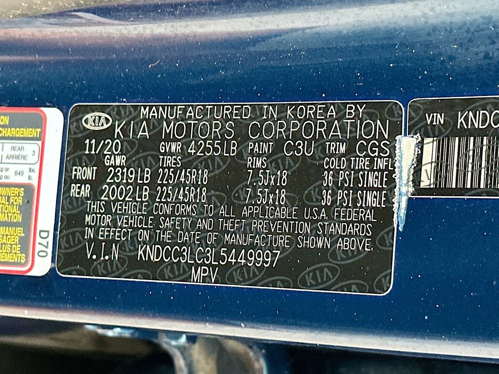 2020 Kia Niro Touring