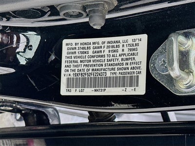 2015 Honda Civic Sedan LX