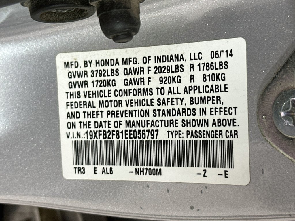 2014 Honda Civic EX
