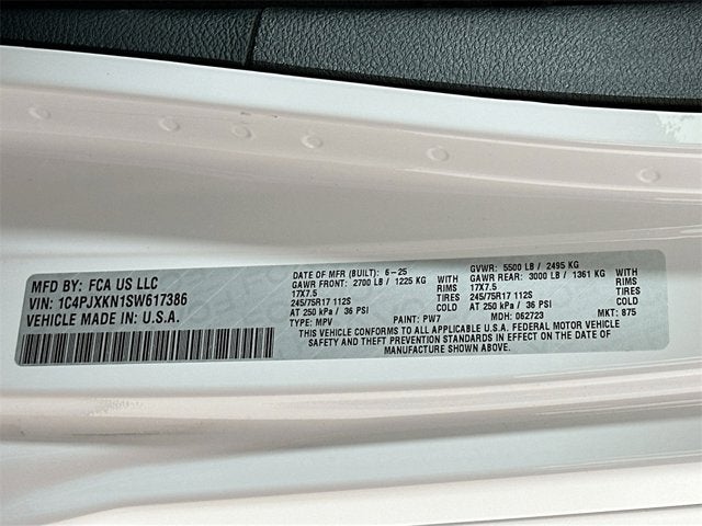 2025 Jeep Wrangler Sport