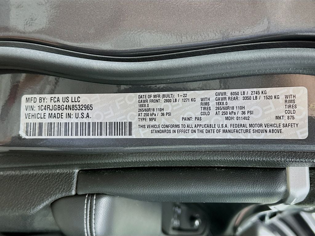 2022 Jeep Grand Cherokee Limited