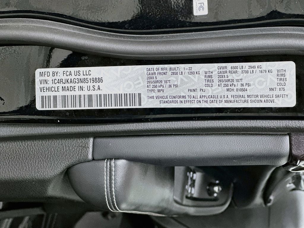 2022 Jeep Grand Cherokee L Altitude
