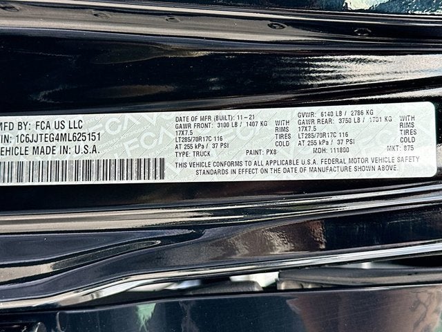 2021 Jeep Gladiator Mojave