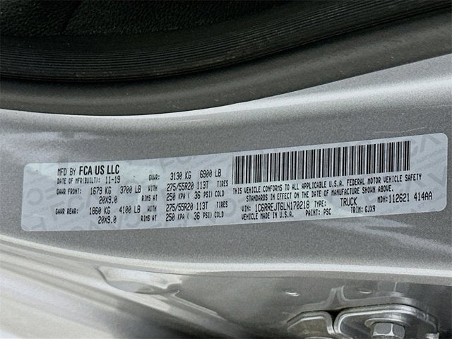 2020 RAM 1500 Laramie