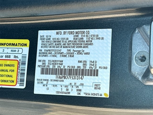 2015 Ford Mustang GT Premium