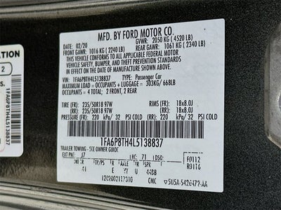 2020 Ford Mustang Base