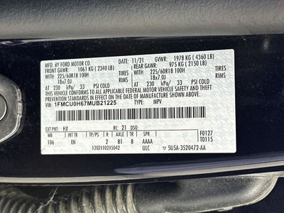 2021 Ford Escape SEL