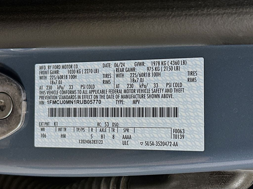 2024 Ford Escape ST-Line