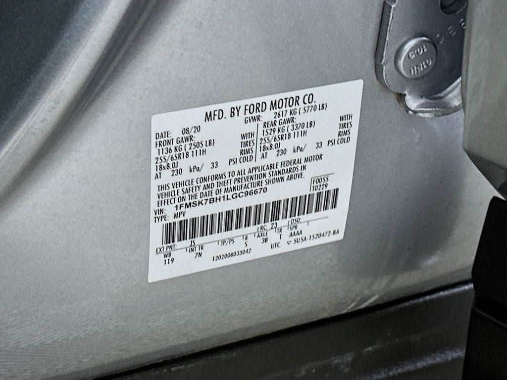 2020 Ford Explorer Base