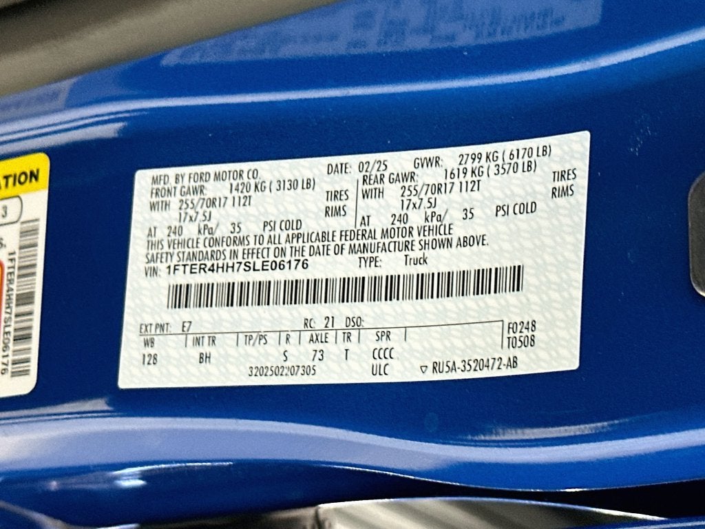 2025 Ford Ranger XLT