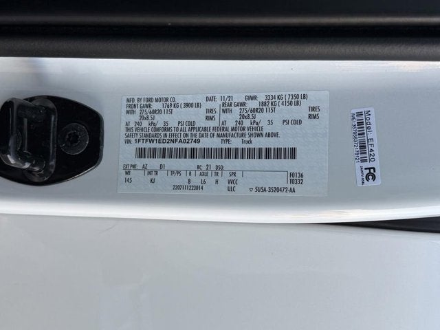 2022 Ford F-150 Base