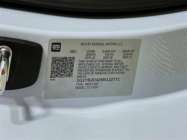 2021 Chevrolet Corvette 2LT