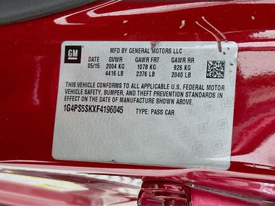 2015 Buick Verano Leather Group