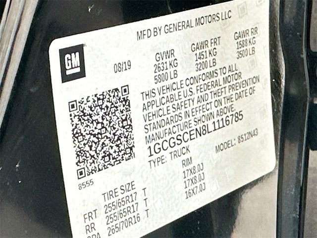 2020 Chevrolet Colorado 2WD LT