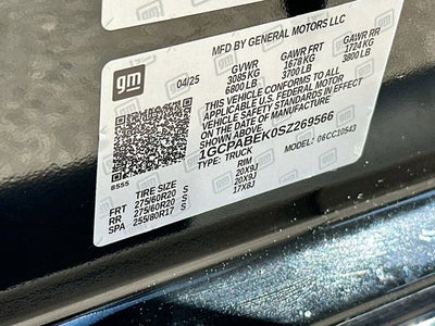 2025 Chevrolet Silverado 1500 Custom