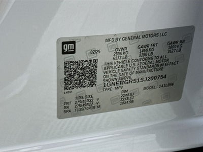 2025 Chevrolet Traverse LT 1LT