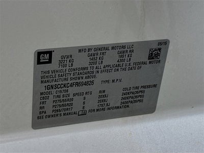 2015 Chevrolet Tahoe LTZ