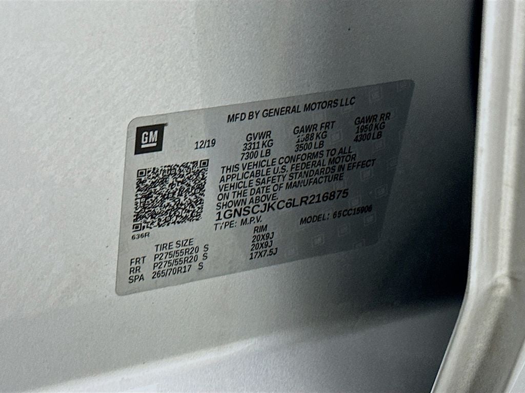 2020 Chevrolet Suburban Premier