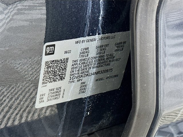 2022 Chevrolet Suburban Z71