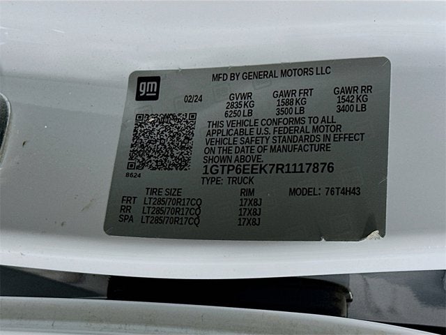 2024 GMC Canyon 4WD AT4X