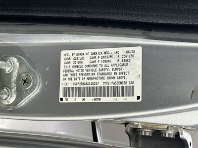 2008 Honda Accord EX-L 2.4