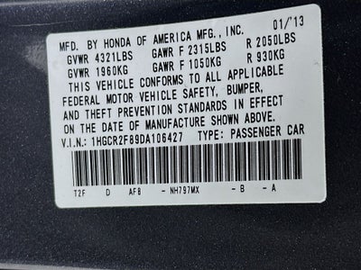 2013 Honda Accord EX-L