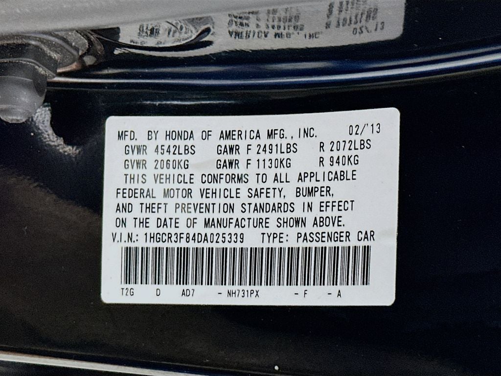2013 Honda Accord EX-L