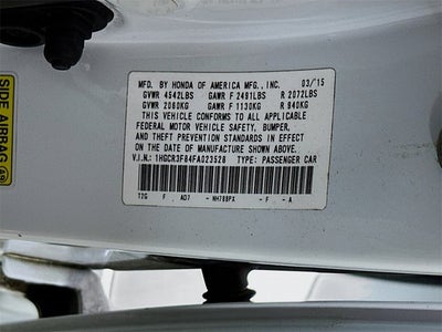 2015 Honda Accord Sedan EX-L