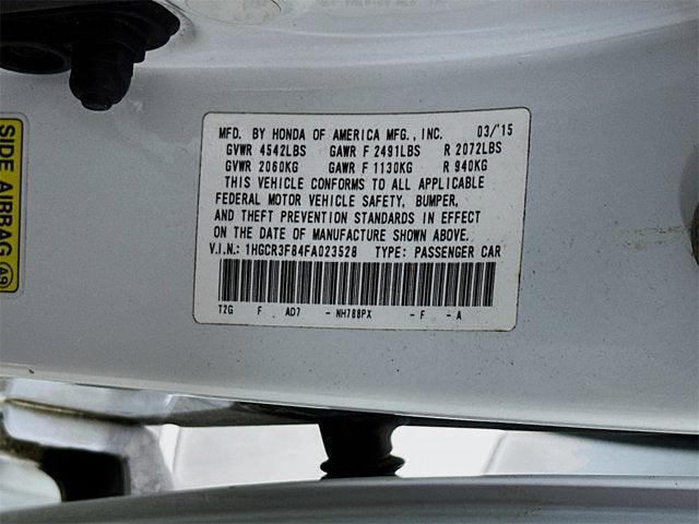 2015 Honda Accord Sedan EX-L