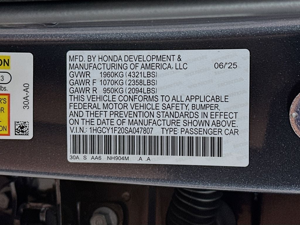 2025 Honda Accord LX