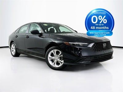 2025 Honda Accord Sedan LX