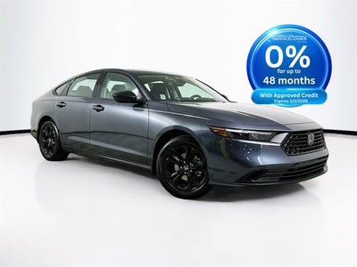 2025 Honda Accord Sedan SE