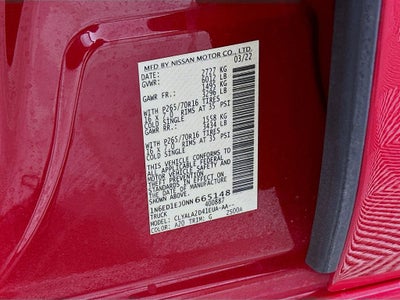 2022 Nissan Frontier S