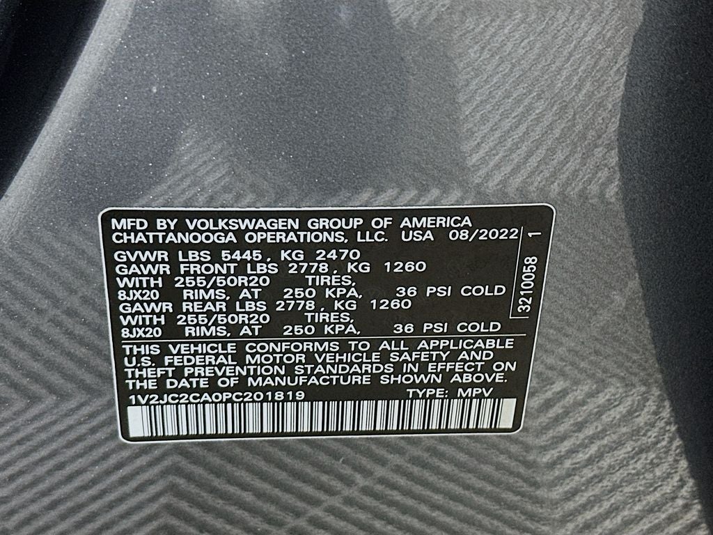 2023 Volkswagen Atlas Cross Sport 2.0T SE w/Technology
