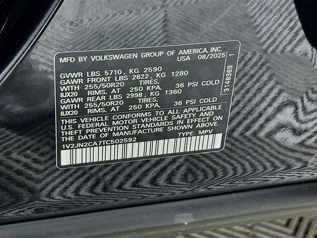 2026 Volkswagen Atlas 2.0T SE w/Technology